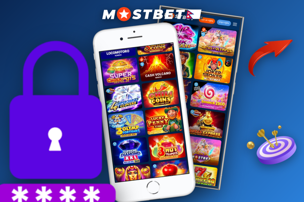 Mostbet Casino login screen with bonus claim form and promo code field highlighted