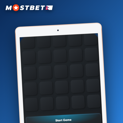 Mostbet Mines high-volatility tile with twelve mines and a sharp multiplier spike