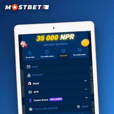 Mostbet personal account social login tile for one-tap sign-in with existing profile